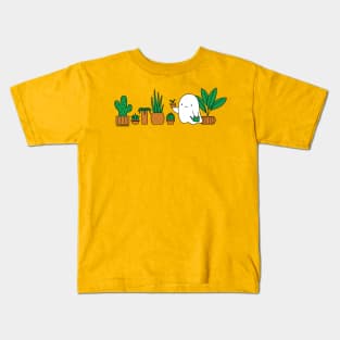 Ghost Plant Parent Kids T-Shirt